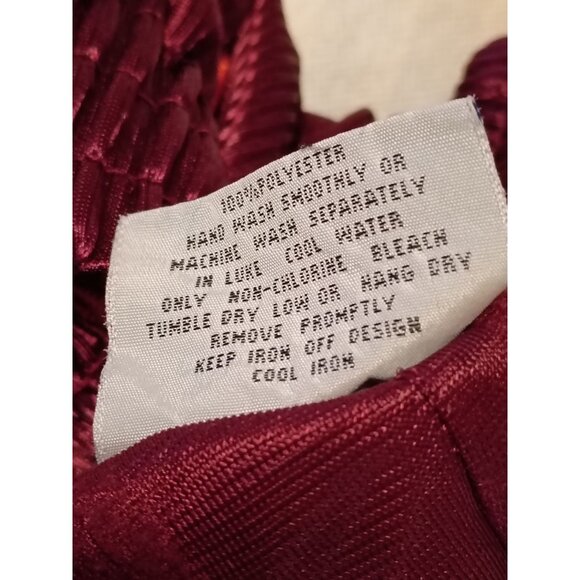 Virginia Tech Hokies Athletic Shorts L Polyester Mens - Picture 9 of 9